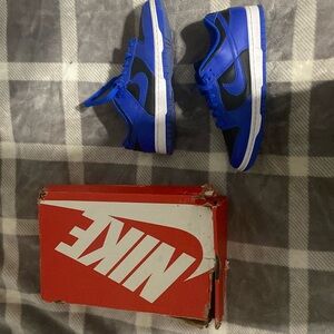 Cobalt Dunks 2021 
BOX BAD CONDITION